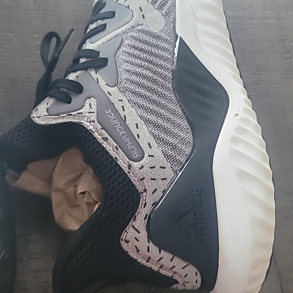 Adidas Alphabounce Beyond Running Shoes Grey/Black Size 11 Men's - Picture 6 of 10